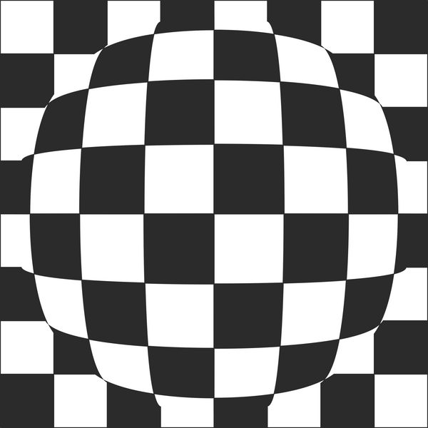 Checkered Illusion Background